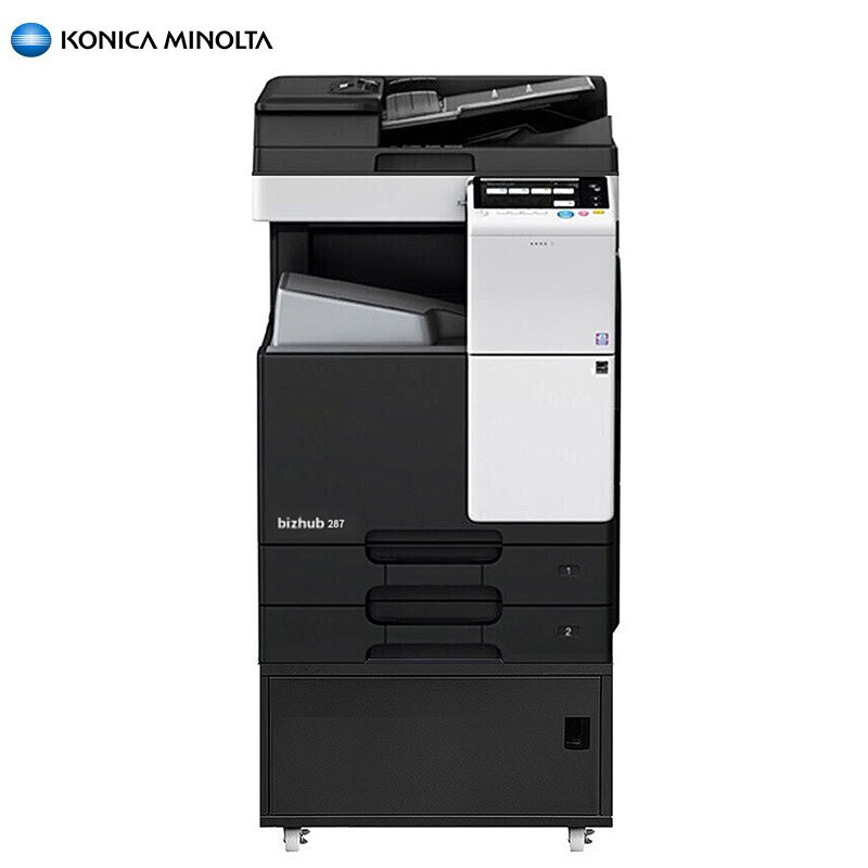柯尼卡美能达 KONICA MINOLTA bizhub 287 A3打印机黑白多功能复合机办公大型一体机